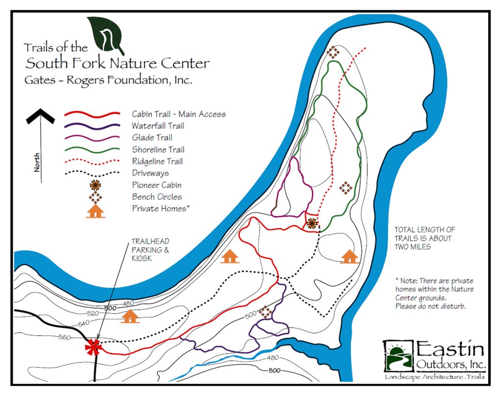 South Fork Nature Center Map